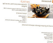 Mac Moules menu