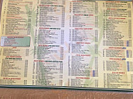 Chef China menu