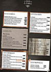 Harmony Cafe menu