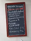 Blue Point menu