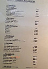 Le Cabestan menu