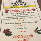 The Buttery Sandwich Deli menu