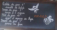 LE VAUBAN menu