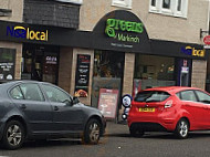 Greens Cafe Fisher Donaldson Bakers Jannettas Gelateria outside