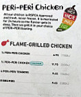 Nandos Chermside menu