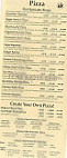 Old Mill Pizza Co menu