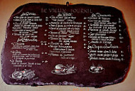 Le Vieux Fournil menu