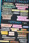 Holy Cow Ice Cream Cafe menu