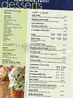 Newport Creamery menu