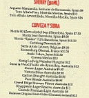 Pulpo By Movida menu