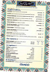 Cheminée menu