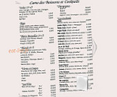 L'endroit menu