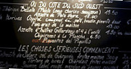 Le Village menu