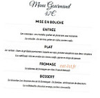 Didier Méril menu