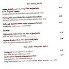 Josy-Jo menu