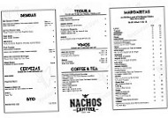 Nachos Cantina Mt Waverley menu