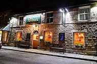 The Roebuck Inn outside