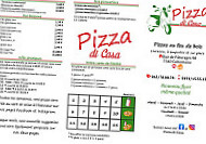 Pizzeria Da Casa menu