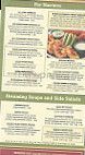 Ninety Nine Pub menu