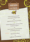 La Pinède menu