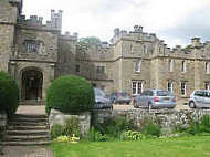 At The Otterburn Tower outside