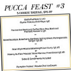 Pucca Restaurant Gin Bar menu