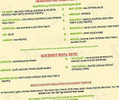 Southern Pizza and Pasta menu