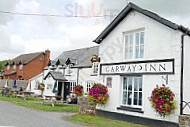 The Garway Moon Inn outside