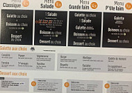 Crêp’eat menu