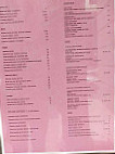 Cho Cho San menu