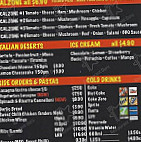 Sampe's Pizza menu