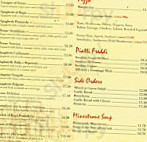 Fratelli Sarti Renfield Street menu