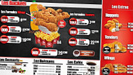 M-burger menu