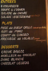 Le Latin Corner menu