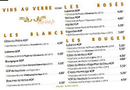 La Trinquette menu