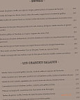 La Terrasse D'eole menu