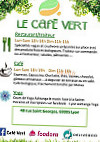 Cafe Vert menu