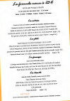 Le Bistrot des Voraces menu