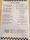 Jerry's Diner menu