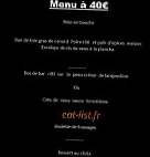 Du Minervois Bel menu