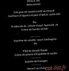 Du Minervois Bel menu