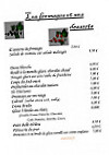 Le Saint-Honore menu