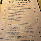 Restaurace U Agamy menu