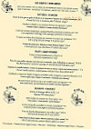 Au petit jardin menu