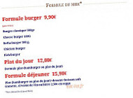 Les Garçons Bouchers menu