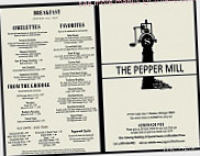 Pepper Mill menu