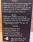 La Table Des Saisons menu