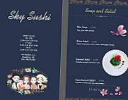 Sky Sushi menu