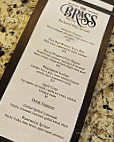 The Brass menu