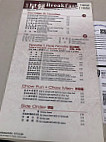 E.a.t Bistro menu